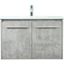 Penn 30 Inch Single Bathroom Vanity In Concrete Grey