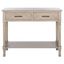 Peyton 2 Drawer Console Table in Greige