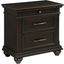 Picket House Furnishings Brooks 3-Drawer Nightstand With Usb Ports In Black