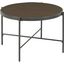 Picket House Furnishings Carlo Round Coffee Table With Wooden Top