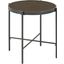 Picket House Furnishings Carlo Round End Table With Wooden Top