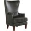 Picket House Furnishings Elia Chair With Chrome Nails In Sierra Charcoal