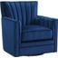 Picket House Furnishings Lawson Swivel Chair In Cobalt