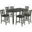 Picket House Furnishings Nixon 7Pc Counter Height Dining Set In Gray