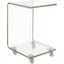 Picket House Furnishings Peek Acrylic Snack Table In Gold