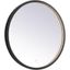 Pier Black Led Mirror MRE6021BK