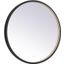 Pier Black Led Mirror MRE6024BK