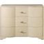 Plymouth Natural Grasscloth 3 Drawers Chest