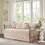 Polyester Microfiber 6Pcs Daybed Cover Set In Blush