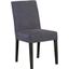 Porter Designs Enna Solid Wood Dining Chair In Gray