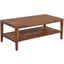 Porter Designs Fall River Solid Sheesham Wood Coffee Table In Natural