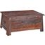 Porter Designs Kalispell Solid Sheesham Wood Coffee Table In Brown