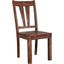 Porter Designs Kalispell Solid Sheesham Wood Dining Chair In Natural 07-116-02-PDU106H-1