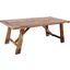 Porter Designs Kalispell Solid Sheesham Wood Dining Table In Natural 07-116-01-PDU116