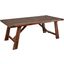 Porter Designs Kalispell Solid Sheesham Wood Dining Table In Natural 07-116-01-PDU116H