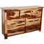 Porter Designs Kalispell Solid Sheesham Wood Dresser In Natural 07-116-06-PDU105