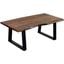 Porter Designs Manzanita Live Edge Solid Acacia Wood Coffee Table In Brown 05-196-02-4640T-KIT