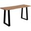 Porter Designs Manzanita Live Edge Solid Acacia Wood Console Table In Natural 05-196-10-5810T-KIT