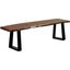Porter Designs Manzanita Live Edge Solid Acacia Wood Dining Bench In Brown 07-196-13-BN58HT-KIT