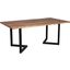 Porter Designs Manzanita Live Edge Solid Acacia Wood Dining Table In Natural 07-196-01-DT82NV-KIT