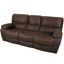 Porter Designs Ramsey Leather-Look Reclining Sofa In Brown 03-112C-01-6016