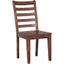 Porter Designs Sonora Solid Sheesham Wood Dining Chair In Brown