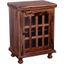 Porter Designs Taos Solid Sheesham Wood Cabinet In Brown