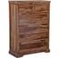 Porter Designs Taos Solid Sheesham Wood Chest In Brown