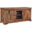 Porter Designs Taos Solid Sheesham Wood Tv Stand In Brown