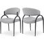 Privet Grey Dining Chair Set of 2 931Grey-C