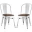 Promenade White Dining Side Chair Set of 2