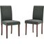 Prosper Upholstered Fabric Dining Side Chair Set of 2 EEI-3618-GRY