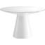 Provision White 47 Inch Round Dining Table