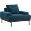 Proximity Azure Upholstered Fabric Arm Chair