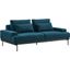 Proximity Azure Upholstered Fabric Sofa
