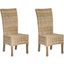 Quaker Natural Unfinished 19 Inch Rattan Side Chair
