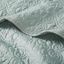 Quebec Polyester Microfiber Oversized Quilted Throw In Seafoam