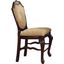 Quietson Espresso All Dining Chair Set of 2
