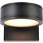 Raine Integrated Led Wall Sconce In Black LDOD4018BK