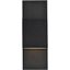 Raine Integrated Led Wall Sconce In Black LDOD4024BK