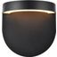 Raine Integrated Led Wall Sconce In Black LDOD4031BK