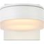 Raine Integrated Led Wall Sconce In White LDOD4013WH