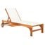 Ralden Sunlounger in Natural and Beige