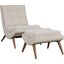 Ramp Sand Upholstered Fabric Lounge Chair Set EEI-2143-SAN