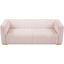 Ravish Velvet Sofa In Pink
