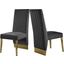 Rayburn Grey Velvet Dining Chair Set of 2 0qb2373083