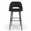 Reed Bar Height Stools Set of 2 In Black