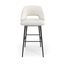 Reed Bar Height Stools Set of 2 In White