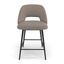 Reed Counter Height Stools Set of 2 In Grey