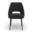 Reed Side Chair Set of 2 In Black